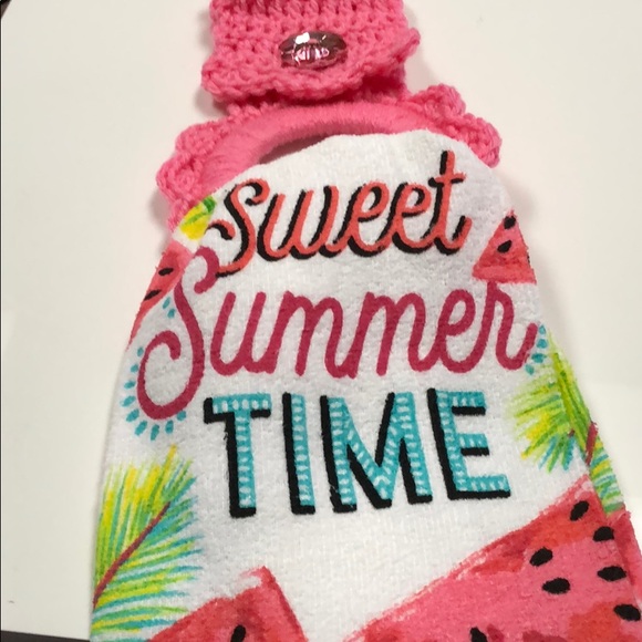 Watermelon kitchen towel & oven towel hanger - Picture 6 of 8